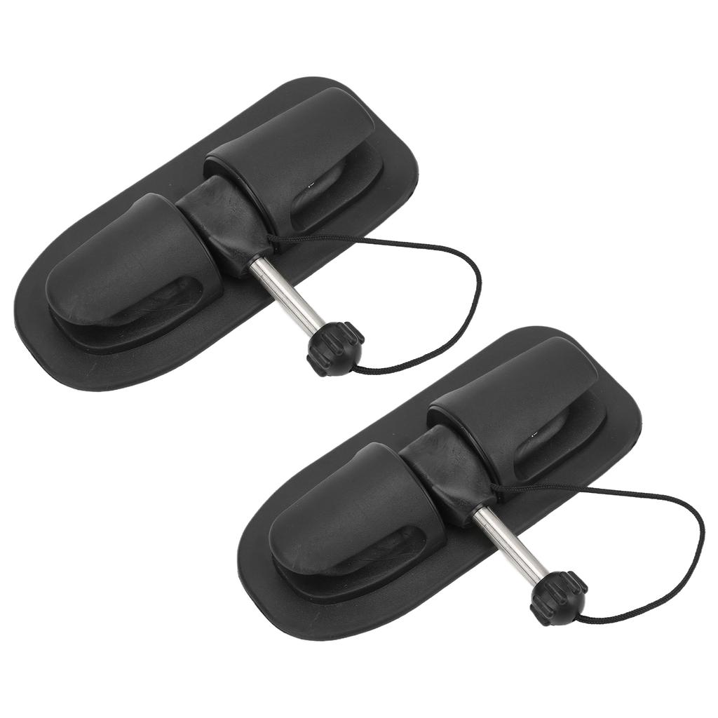 1 Pair Oar Holder Paddle Lock Support Universal for Inflatable Boat Kayak Canoe Dinghy Raft 0.4in Iron Core