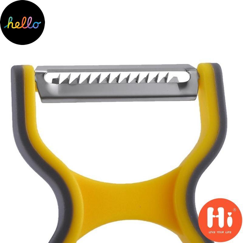 PDTO 3pcs Home Kitchen Peeler Set Vegetable Fruit Potato Non-slip Peeling Tool