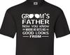 Father of the Groom T-Shirt – Funny Wedding Tee, Stag Do Shirt, Groom's Dad Gift Idea
