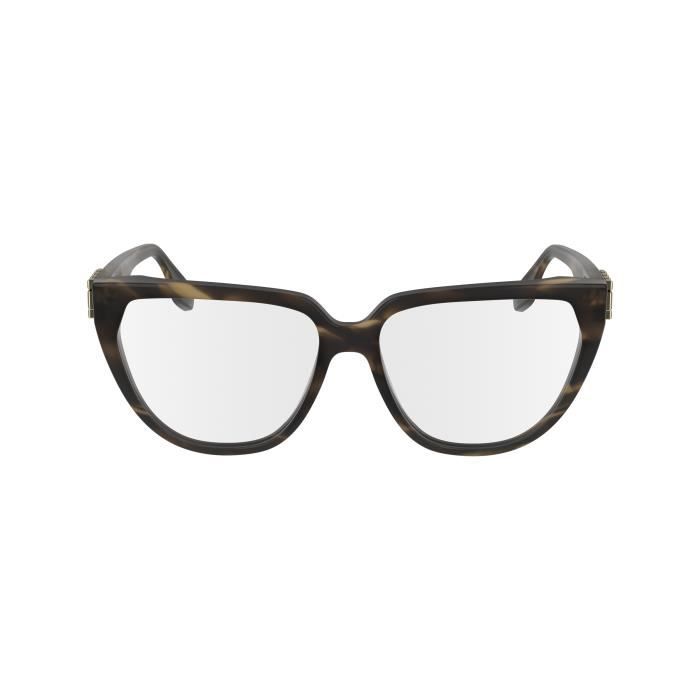 Lunettes de Vue - VICTORIA BECKHAM - VB2661 - Acétate - 321 Striped Khaki Havana - Femme