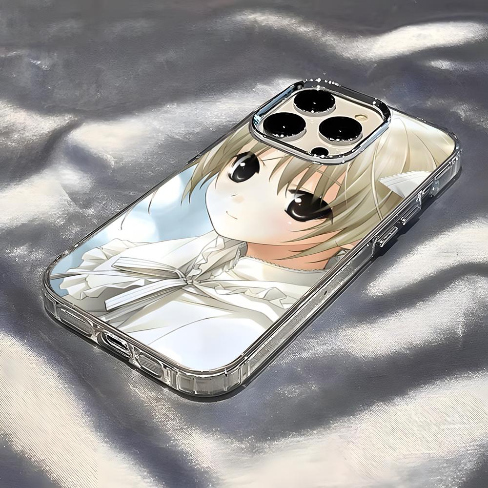 Y-Yosuga No Sora Phone Case For IPhone 17 Pro Max 16 15 14 Pro Max IPhone 13 Pro Max 11 Plus Transparent Cover