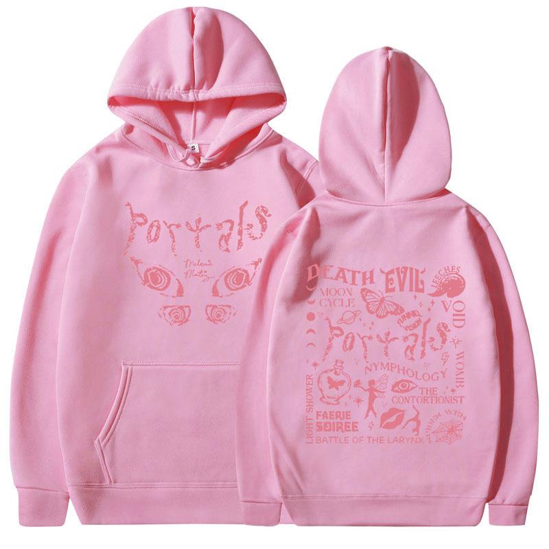 

Melanie Martinez Hoodie 2023 Music Album Portals Hooded Sweatshirts Men s Casual Vintage Long Sleeve Harajuku Hoodies Streetwear XL