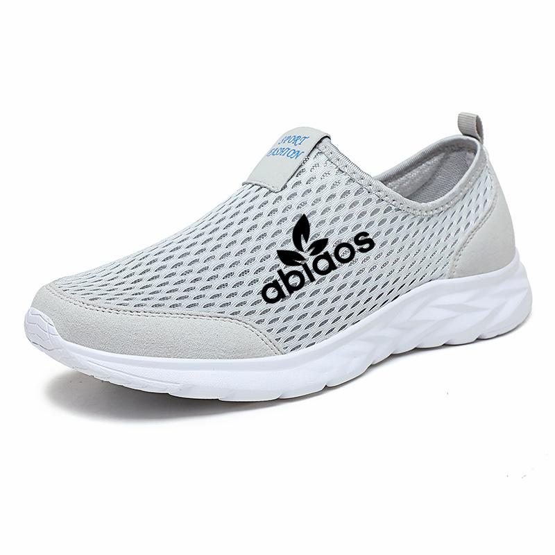 YRZL New Women Sneakers Breathable Mesh Men Casual Shoes Outdoor Non-Slip Big Size Loafers Walking Lightweight Male Tennis Shoes