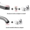 720°Rotation Faucet Extender Universal Splash-proof Saving Faucet Sprayer Head Bathroom Kitchen Extender Adapter