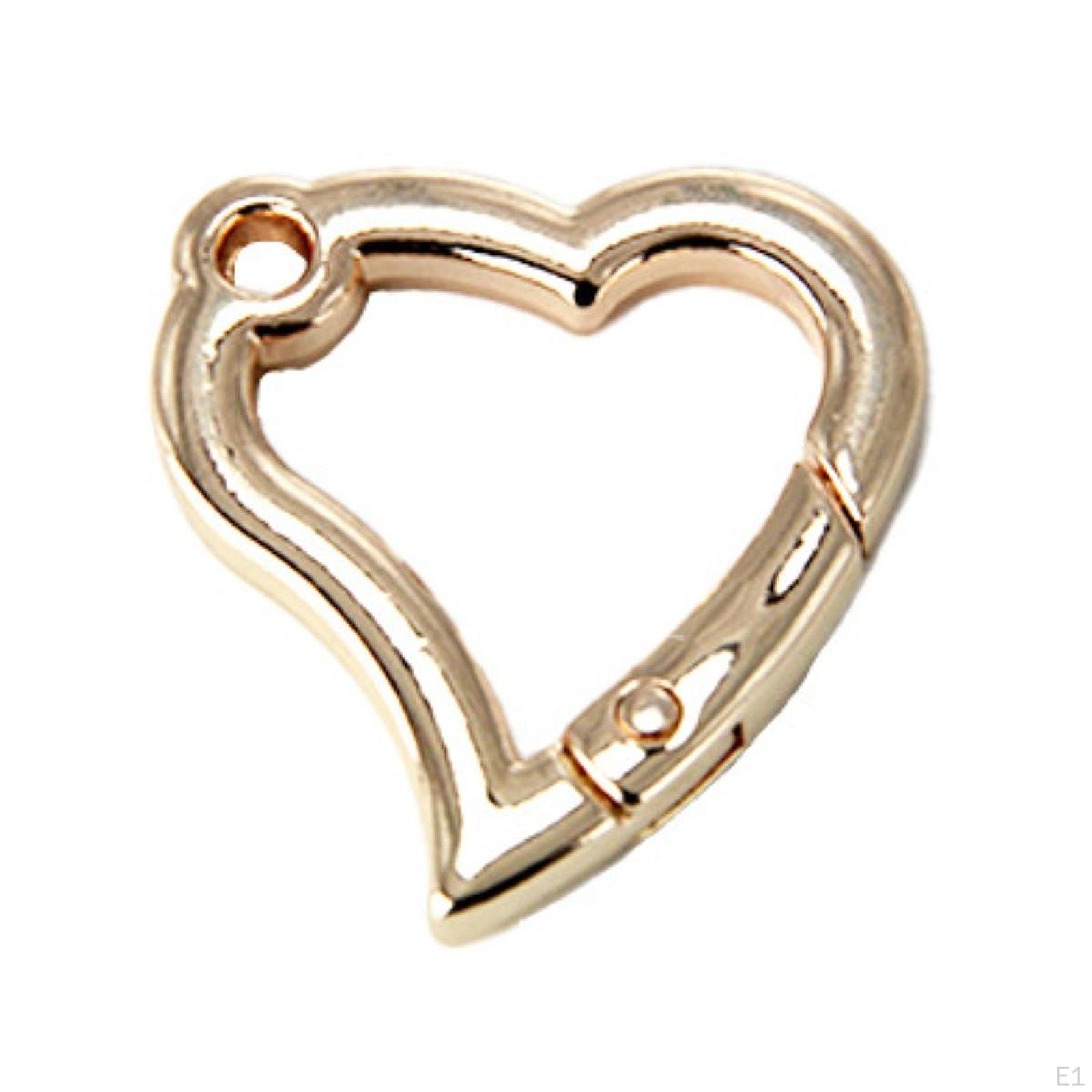 10 шт. карабинов для брелоков и поделок Gray Black — фото 3