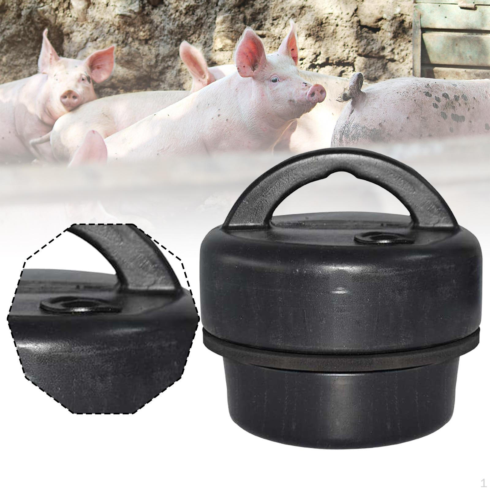 

Drain Valve for Pig Farm Manure Leakage with Reusable Plug Outdoor Use M