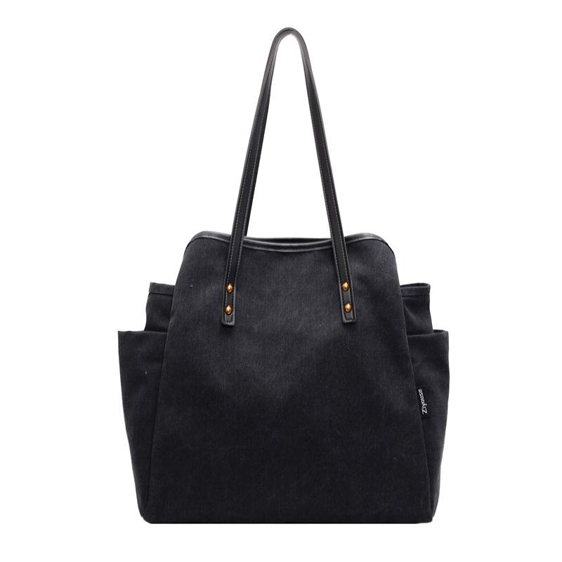 Popular winter new fashion simple handbag casual fashion shoulder bag casual large capacity tote bag women's bag