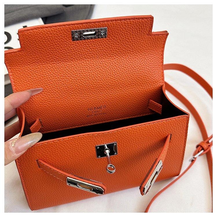 Popular Solid Color Women's Bags Hundred Crossbody Bags Premium Sense Handbags Female