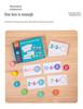 Wooden Arithmetic Building Blocks: Educational Addition & Subtraction Matching Toys for Toddlers