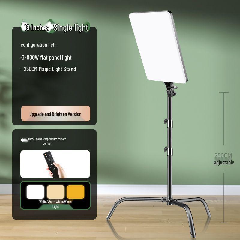 800W LED Soft Light Panel for Photography & Beauty Live Streams