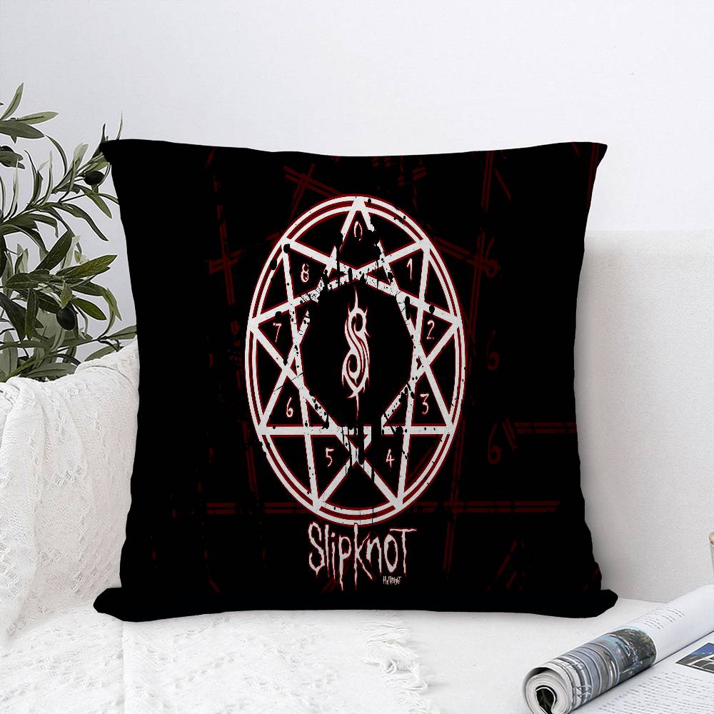 Band S-slipknot-S Classic Cushion Cover Inches Farmhouse Decor Home Throw Pillow Covers for Couch Decorations