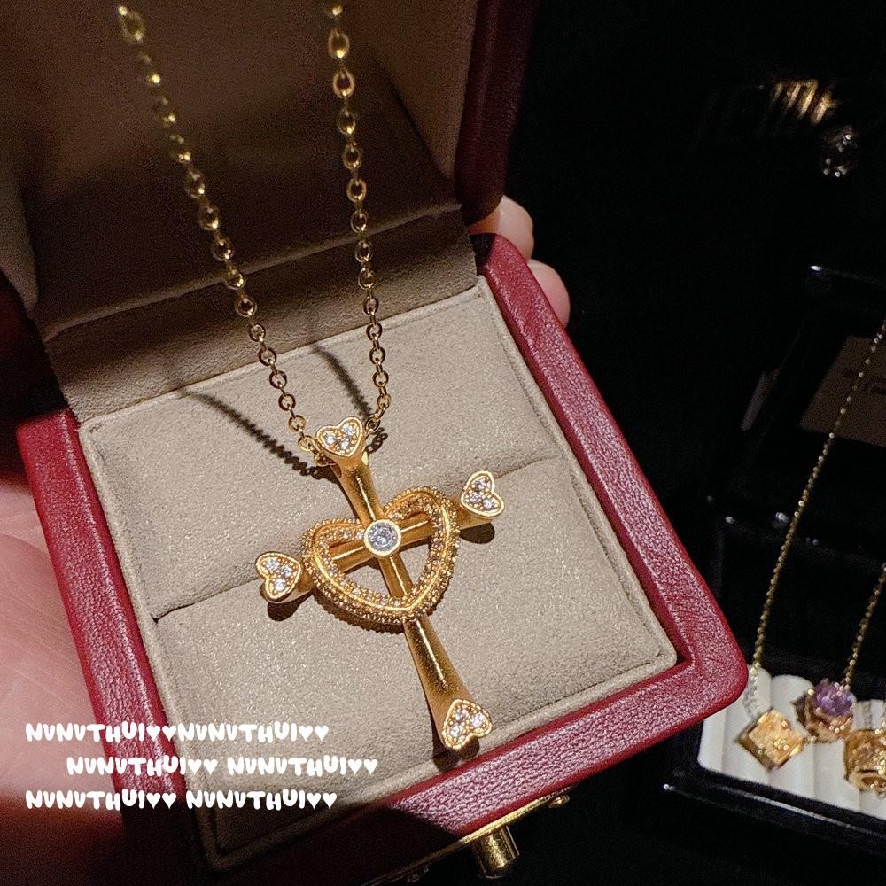 Ancient Flower Silk Screw, Four Beauty Diamond Tube, Lucky Bead Bracelet, New Chinese Style, Point Diamond, Xingmang Passepartout Necklace, Set.