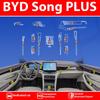 Für BYD Song Plus / DM-i / EV Innenraum-Schutzfolien-Kit, Mittelkonsole Armaturenbrett Touchscreen Kratzfest Aufkleber Abdeckung