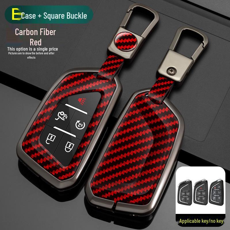 Cadillac Key Case: Fits XT5, CT5, XT6, XT4, CT ATSL, CT4, XTS - Shell Bag with Buckle