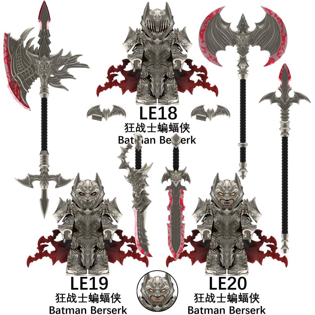 Non-Toxic Classic Movie Character Hero Bat Berserk Children'S Assembled Toy Building Blocks Collection Christmas Gifts
