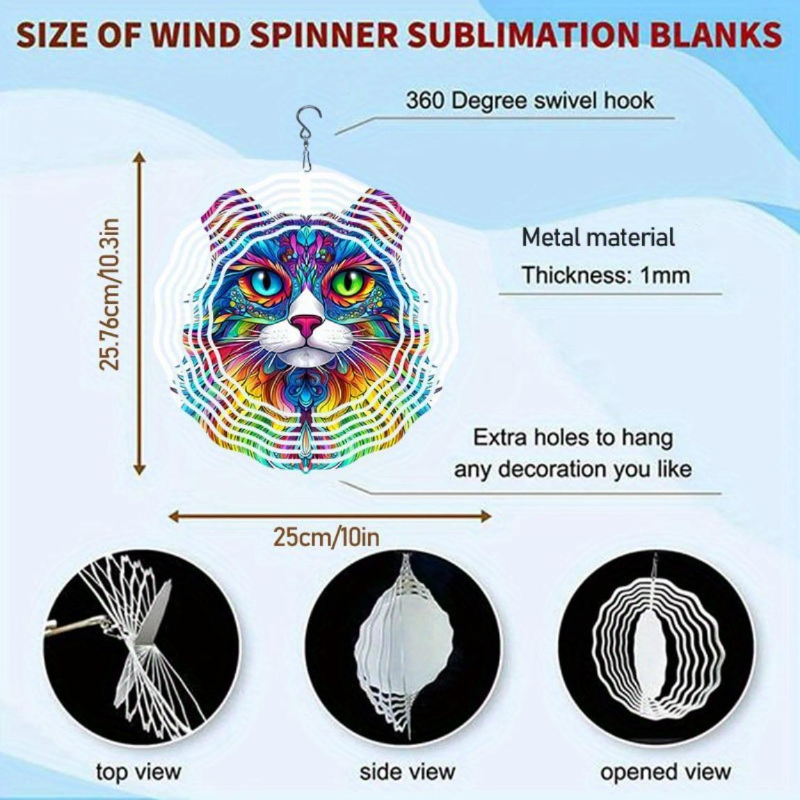 

Прочный металлический колокольчик ветра с 3D вращающимся дизайном морской раковины, красочный светоотражающий уличный декор для сада, патио, двора