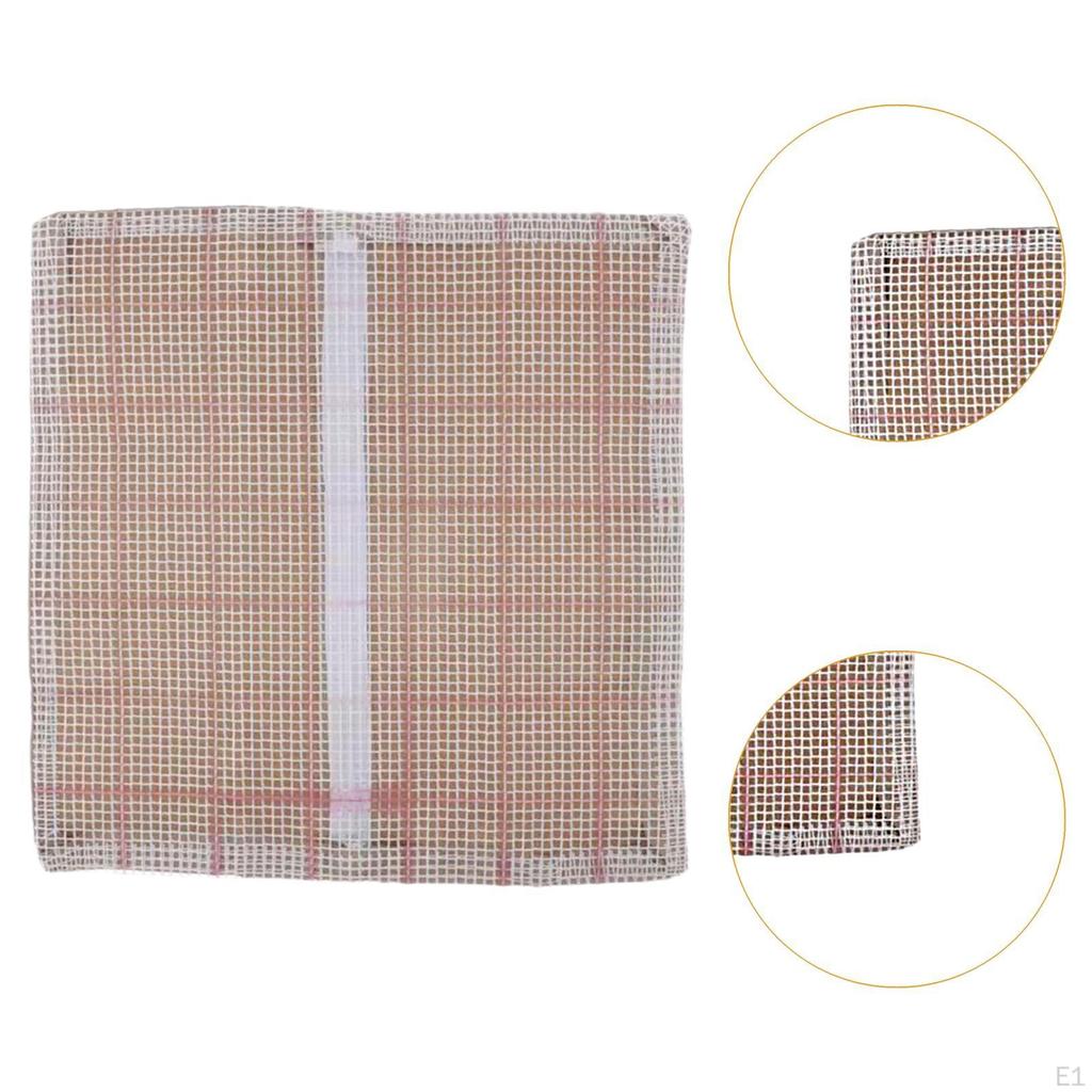 Knüpfhaken Netzherstellung Rohling Kissen Knüpfen für Boden Sofa Sitzkissen