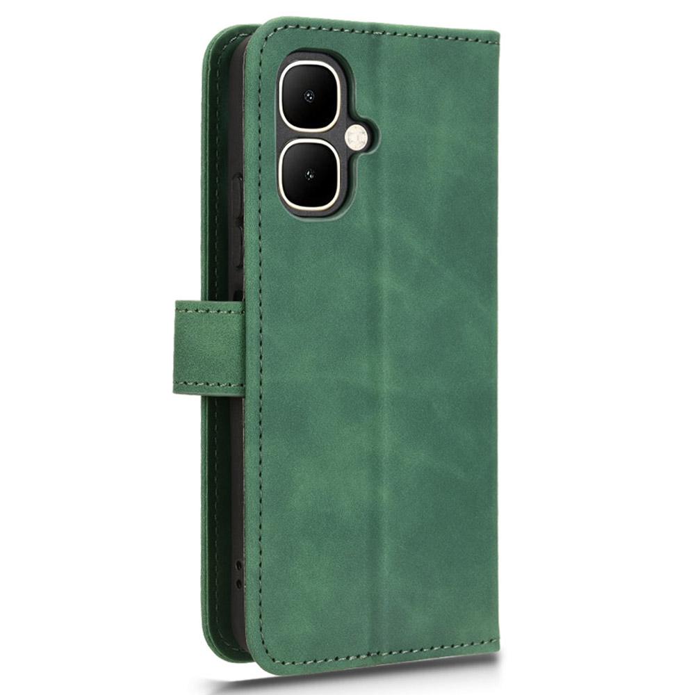 Dla Infinix Smart 10 Skórzane Etui Skóra w Dotyku Odporne na Upadki Portfel Klapka Pokrowiec na Telefon