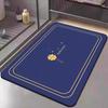 Non-Slip Crystal Velvet Bathroom Floor Mat