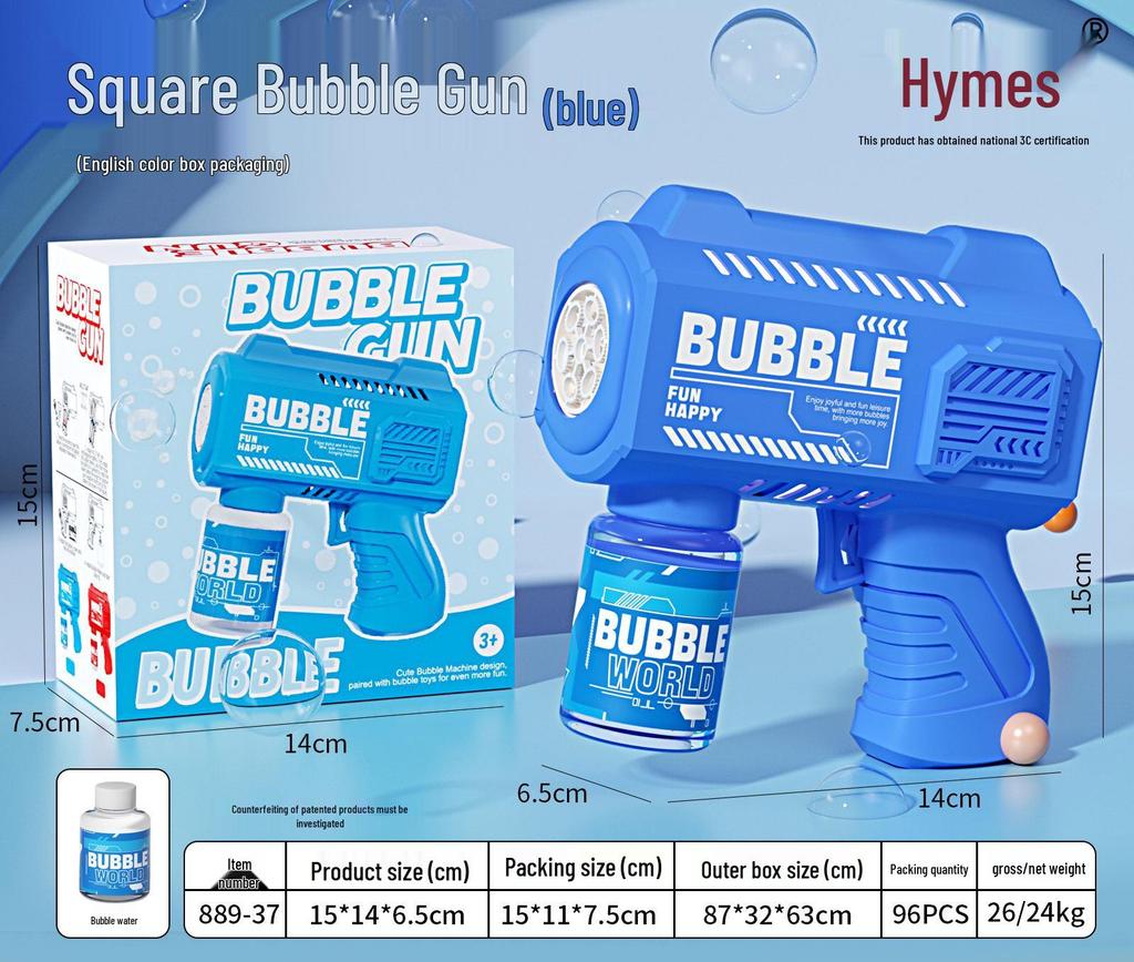 Children's Astronaut Bubble Gun - Automatic Gatling Bubble Machine Toy