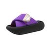Beautiful Thick-bottomed Height-increasing Cool Slippers for Women's Summer Outer Wear Fashionable Summer New Versatile Graffiti Soft Low-contrast 