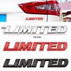 3D Metal Car Trunk Badge Stickers For Jeep Limited Letters Emblem Logo Grand Cherokee Overland Compass Wrangler Accessories