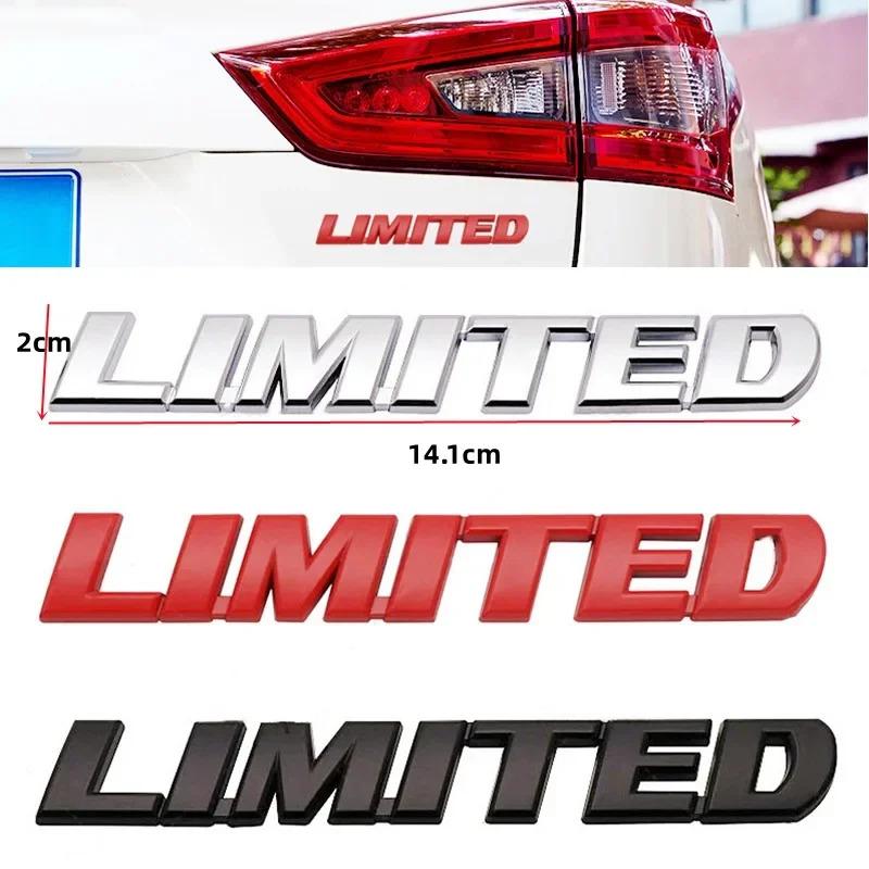 3D Metal Car Trunk Badge Stickers For Jeep Limited Letters Emblem Logo Grand Cherokee Overland Compass Wrangler Accessories