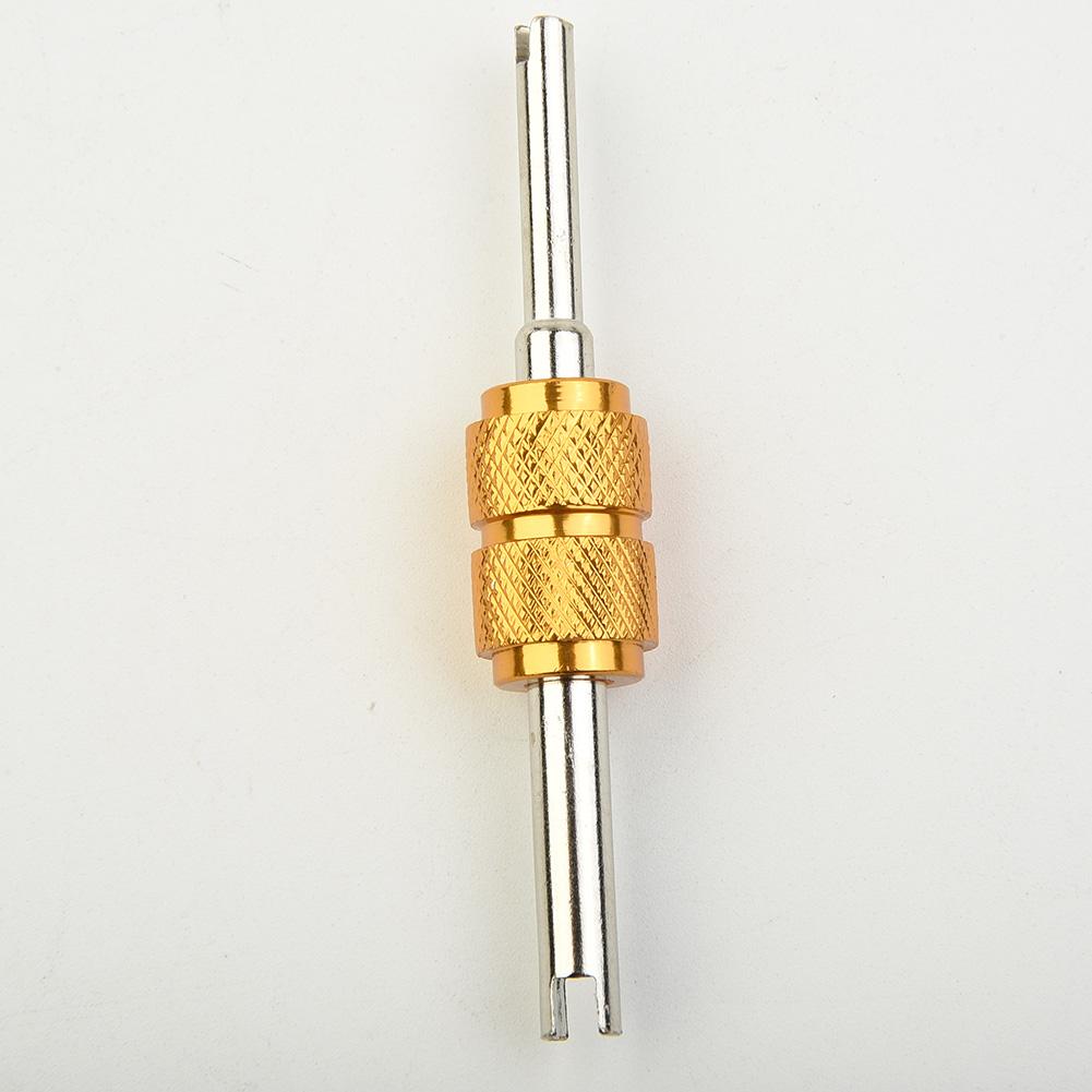 9x Supapă Miez R134a Auto Aer Condiționat + 1 buc Instrument de Demontare Pentru Sistem A/C Instrument Miez Supapă Aer Condiționat Mall/Mare