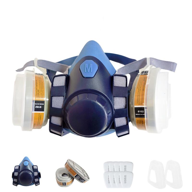 DAXTE Reusable Gas & Dust Respirator Mask Set