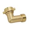 Hose Connector Brass 90 Degree Elbow Adapter For American Threaded Garden Hoses Secure Water Pipe Connection