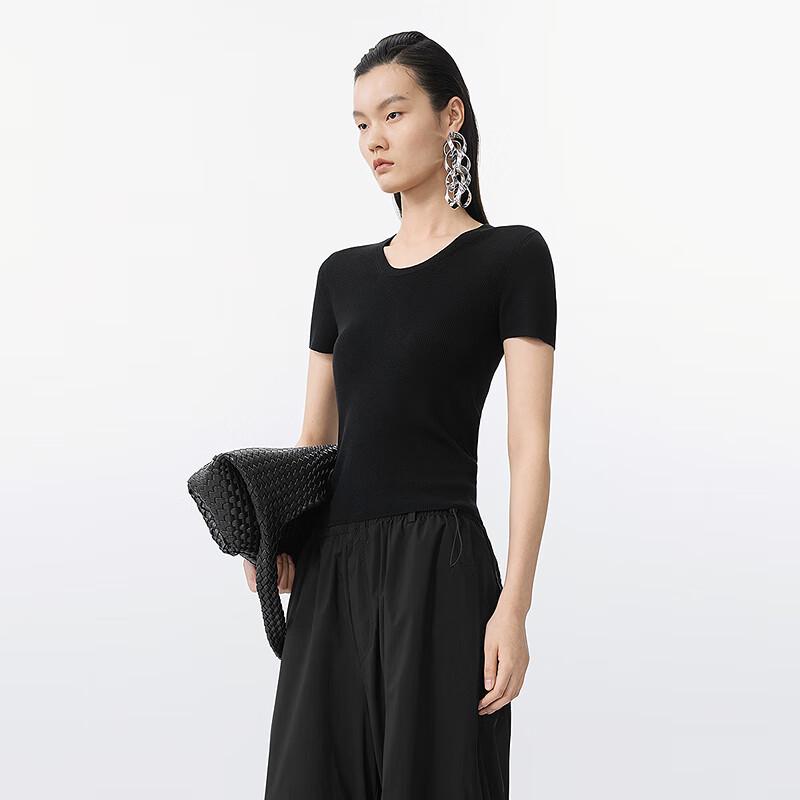 JNBY 25 Summer Short Sleeve Knit Top