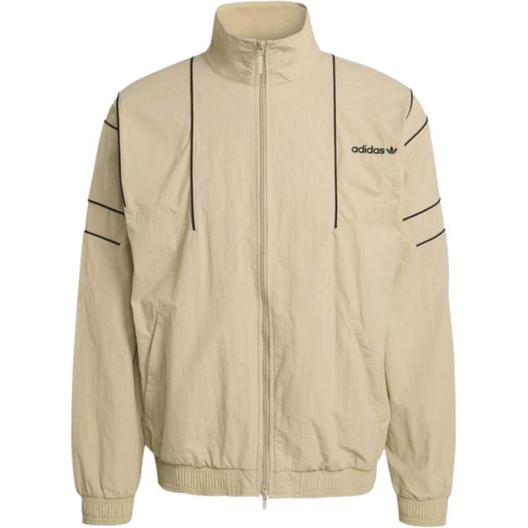 adidas Cut Line Track Top  Stone Khaki  Men s KE0095 L