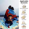 1pc Superman Flannel Blanket - Soft Warm Throw for Home, Office, TravelL1336