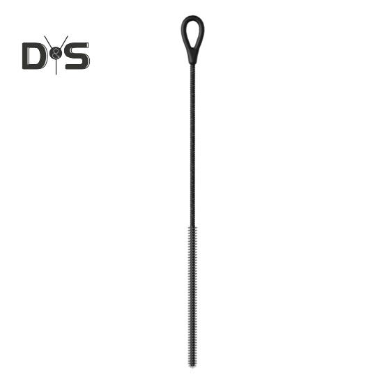 2ks silikonové kartáče na čištění brček, sada, hloubkové čištění, výkonný kartáč na odstraňování skvrn od mléčného čaje v potravinářské kvalitě, protiskluzová rukojeť, nástroj na čištění brček