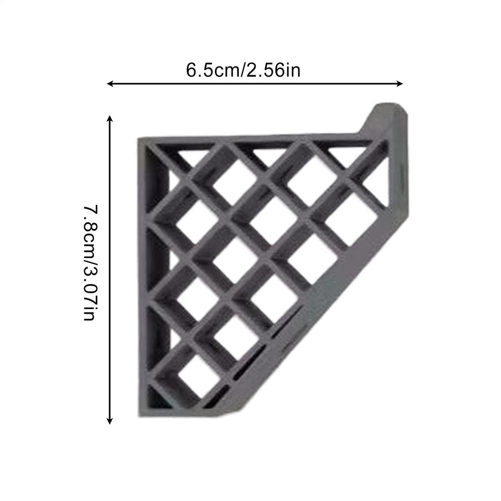 

Skateboard Wall Mounted Storage Rack Single Board Snowboard Wall Mounted Bracket Space Saving Winter Equipment Storage Rack сірий колір