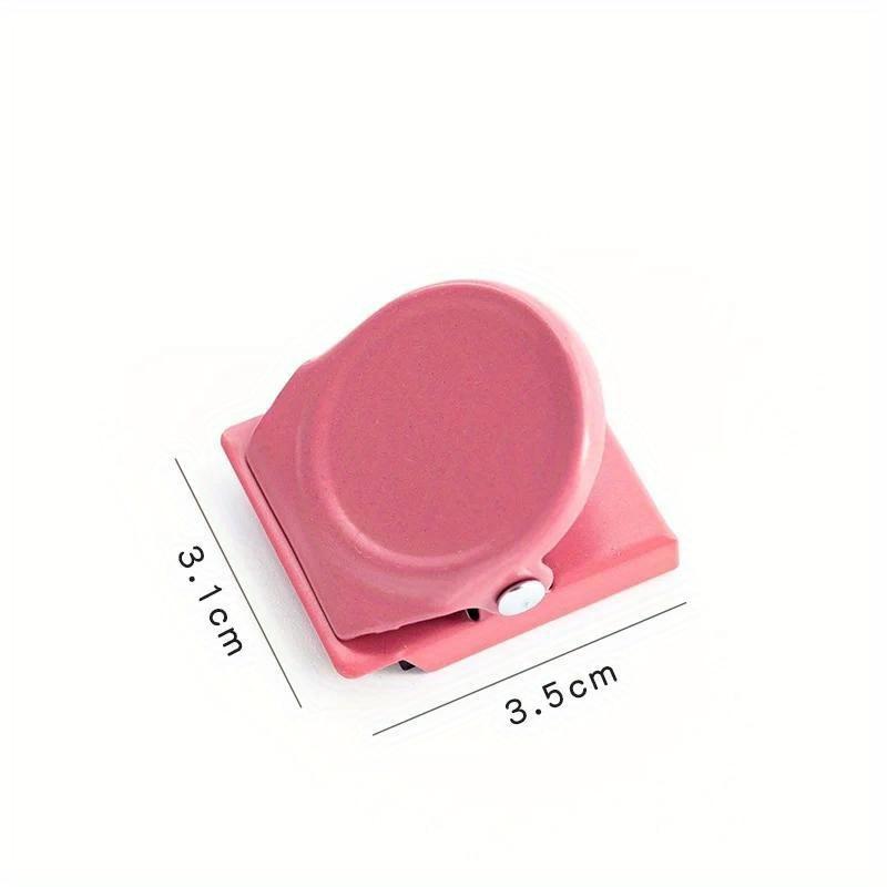 9Pcs Instagram Style Candy Colored Memo Clip Creative Color Magnet Metal Message Clip Multifunctional Storage Small Clip