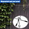 Wire Tensioner Kit 12/16M Stainless Steel Cable Wire Rope Wire Trellis for Climbing Plants Outdoor for Cables Wire, Trellis Wire