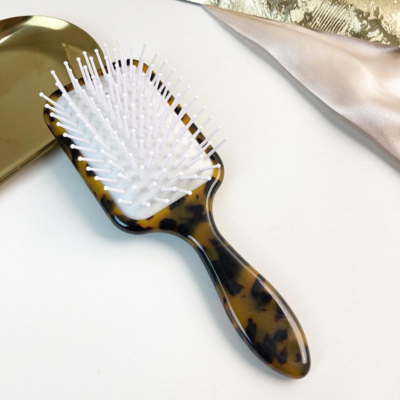 European Acetate Fiber Airbag Comb for Girls – Fluffy Crown Massage Cushion Comb