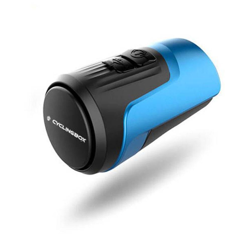 CYCLINGBOX Fahrradklingel 125dB Laut Diebstahlschutz Elektrische Fahrradhupe Tragbarer USB-Ladealarm