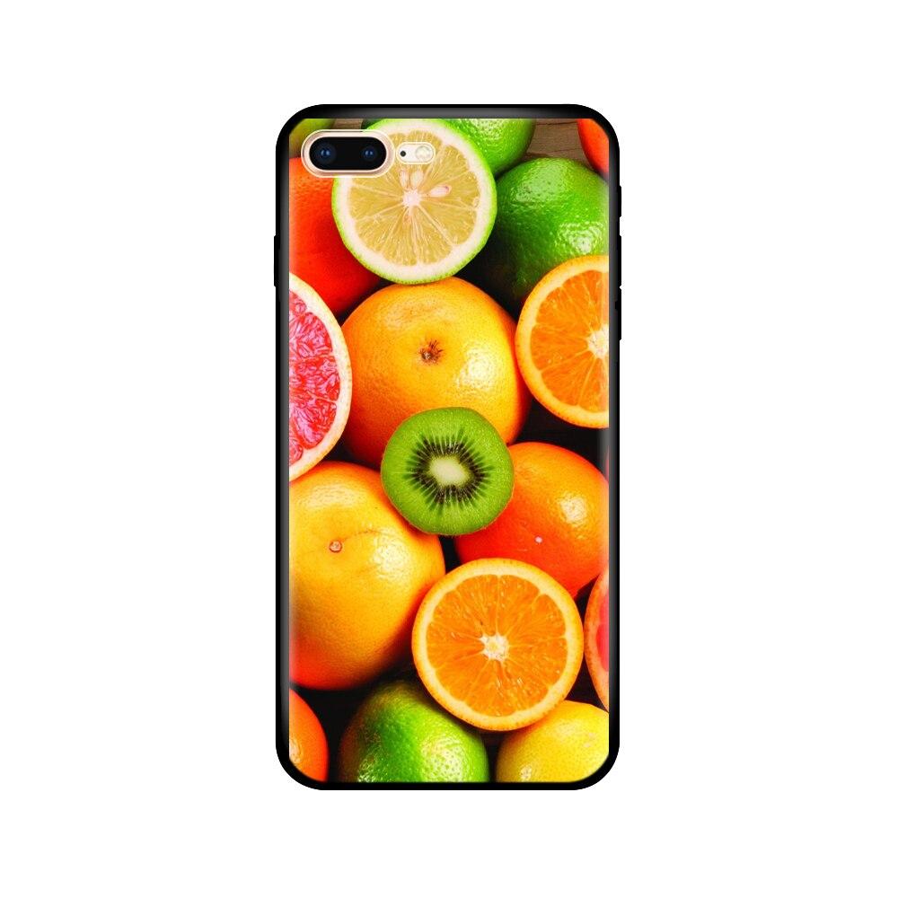 For Iphone 7 8 Case Silicon Soft Tpu Shell Cover For Apple iPhone 7 8 Plus Bag Funda Coque Etui Bumper Paiting Black Tpu Case