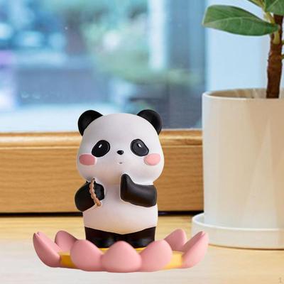 Stojan na telefon Panda Rozkošný stolní ozdobný držák na figurku pro kolegy