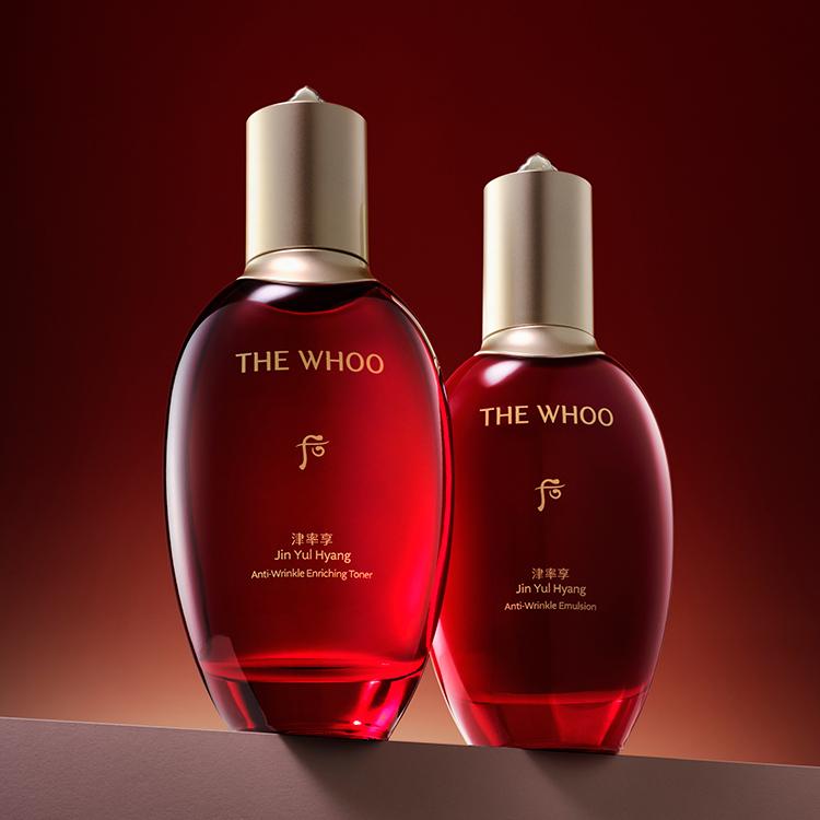 The History of Whoo Jin Yul Hyang Anti-Wrinkle Enriching Toner – Premium Red Ginseng Herbal Hydration & Firming Care, Korean