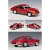 WELLY 1/24 1964 Porsche 911 Alloy Scale Car Model Diecast Metal Miniature Model Car Static Collection Children Toy Car Vehicle