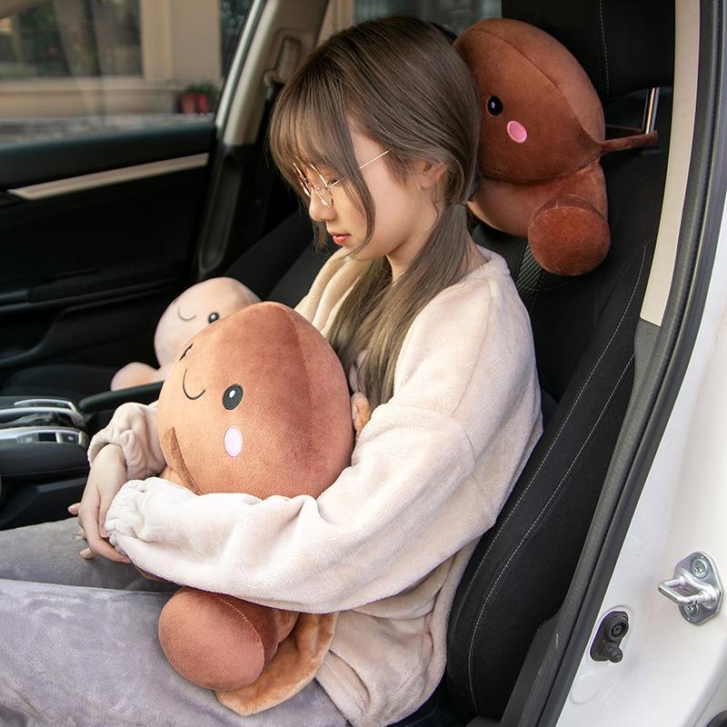 35/45cm Hübsches Plüsch Penis Kissen Spielzeug Niedliches Auto Lendenkissen Sofa Kissen Gefüllte Weiche Puppen für Auto Heimdekoration Geburtstagsgeschenk