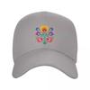 Cool Poland Folk Floral Baseball Cap Unisex Women Custom Adjustable Adult Polish Floral Art Dad Hat Outdoor Snapback Caps