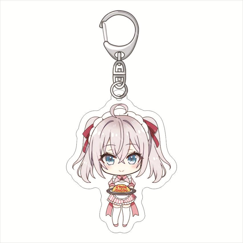 

Anime Alya Sometimes Hides Her Feelings in Russian Keychain Kuze Masachika Acrylic Figures Key Chain Cosplay Jewelry Gifts