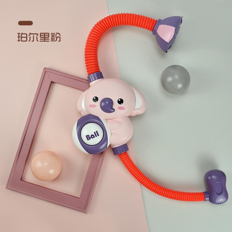 

Утенок для купания, водная игрушка, спрей для ванной, слон, электрический душ, детские игрушки розовый