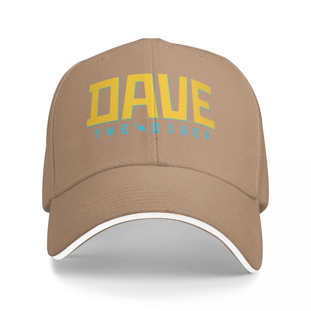 Baseballkappen Dave The Diver Logo Personalisierbar Damen Herren Sport Sommerkappen
