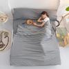 All-Cotton Stain-Proof Travel Sleeping Bag and Portable Duvet Cover