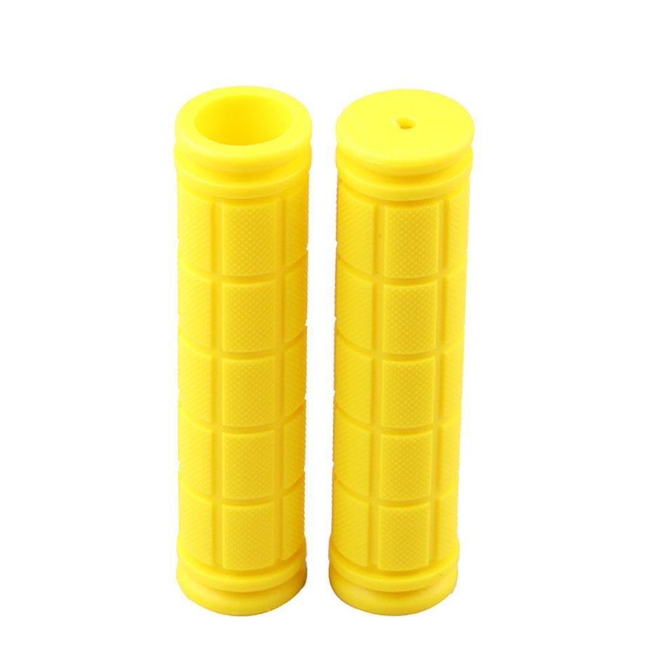 2PCS Bicycle Grips Rubber Bike Handlebar Grip MTB Mountain Bike Grip Accessories Anti-slip Bike Scooter Grip Cover Cycling Parts